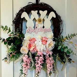 Bunny Trio Wreath